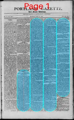 Page thumbnail for Portland Gazette, And Maine Advertiser
