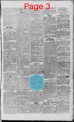 Page thumbnail for Portland Gazette, And Maine Advertiser