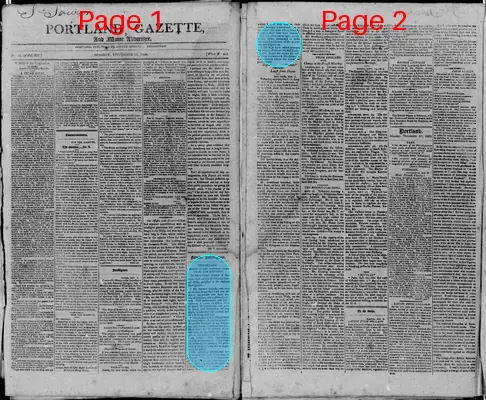 Page thumbnail for Portland Gazette, And Maine Advertiser