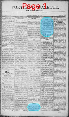 Page thumbnail for Portland Gazette, And Maine Advertiser