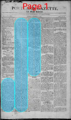 Page thumbnail for Portland Gazette, And Maine Advertiser