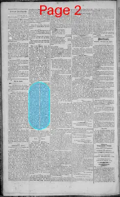 Page thumbnail for Portland Gazette, And Maine Advertiser