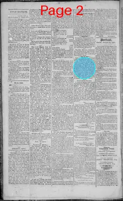Page thumbnail for Portland Gazette, And Maine Advertiser
