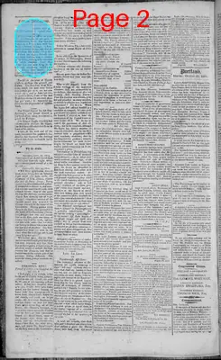 Page thumbnail for Portland Gazette, And Maine Advertiser