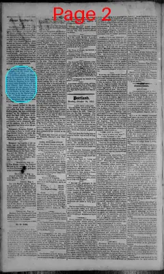 Page thumbnail for Portland Gazette, And Maine Advertiser