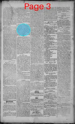 Page thumbnail for Portland Gazette, And Maine Advertiser