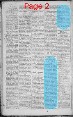 Page thumbnail for Portland Gazette, And Maine Advertiser