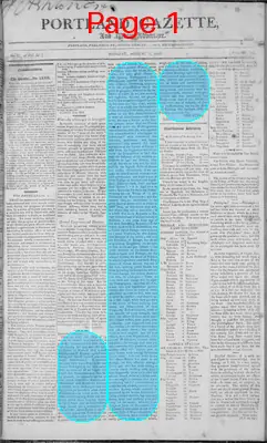 Page thumbnail for Portland Gazette, And Maine Advertiser