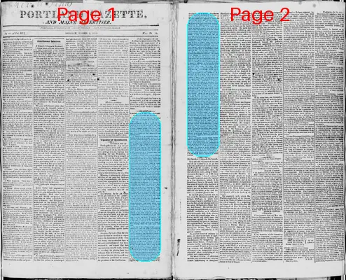 Page thumbnail for Portland Gazette, And Maine Advertiser