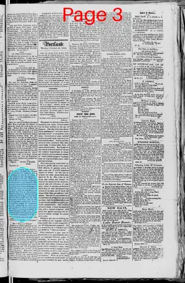 Page thumbnail for Portland Gazette, And Maine Advertiser