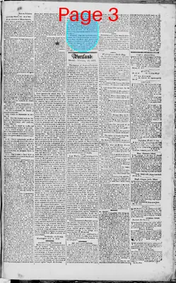 Page thumbnail for Portland Gazette, And Maine Advertiser