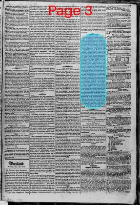 Page thumbnail for Portland Gazette, And Maine Advertiser