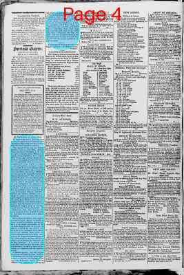 Page thumbnail for Portland Gazette, And Maine Advertiser