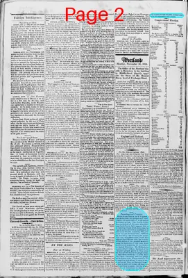 Page thumbnail for Portland Gazette, And Maine Advertiser