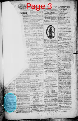 Page thumbnail for Portland Gazette, And Maine Advertiser