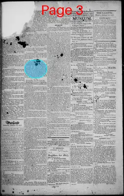 Page thumbnail for Portland Gazette, And Maine Advertiser