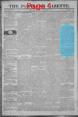 Page thumbnail for The Portland Gazette