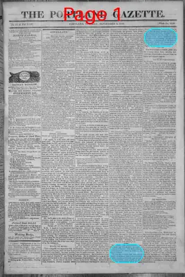 Page thumbnail for The Portland Gazette