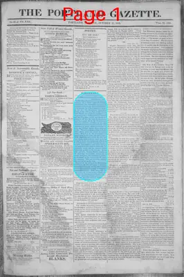 Page thumbnail for The Portland Gazette