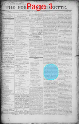 Page thumbnail for The Portland Gazette