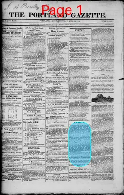 Page thumbnail for The Portland Gazette