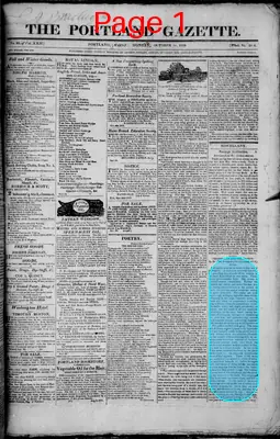 Page thumbnail for The Portland Gazette