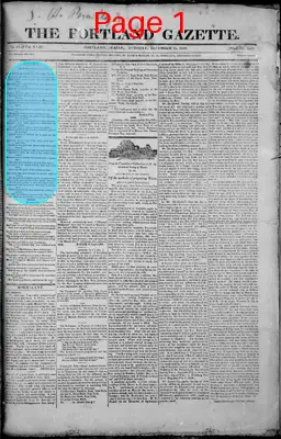 Page thumbnail for The Portland Gazette