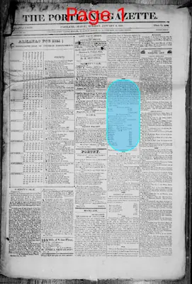 Page thumbnail for The Portland Gazette