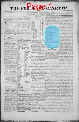 Page thumbnail for The Portland Gazette