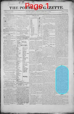 Page thumbnail for The Portland Gazette