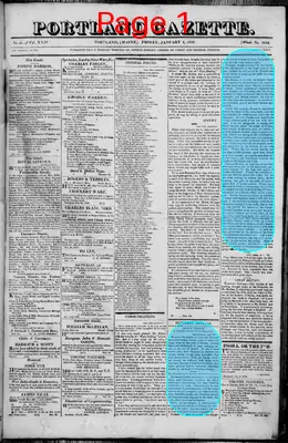 Page thumbnail for The Portland Gazette