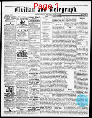 Page thumbnail for Civilian & Telegraph