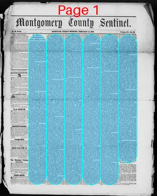 Page thumbnail for Montgomery County Sentinel