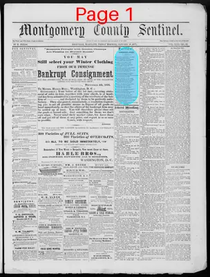 Page thumbnail for Montgomery County Sentinel