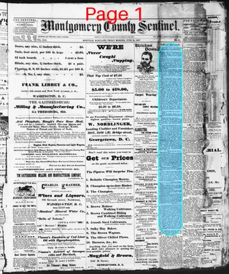 Page thumbnail for Montgomery County Sentinel