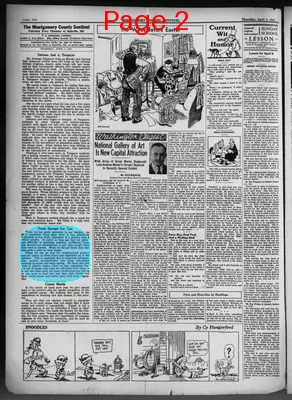 Page thumbnail for Montgomery County Sentinel