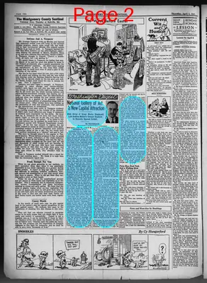 Page thumbnail for Montgomery County Sentinel