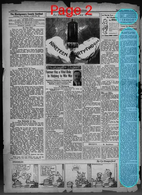 Page thumbnail for Montgomery County Sentinel