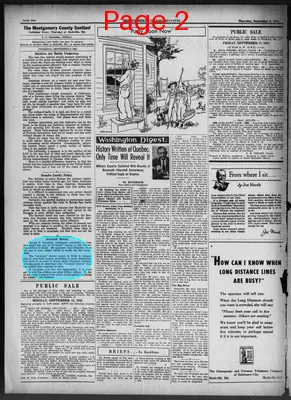 Page thumbnail for Montgomery County Sentinel