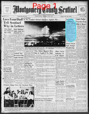 Page thumbnail for Montgomery County Sentinel