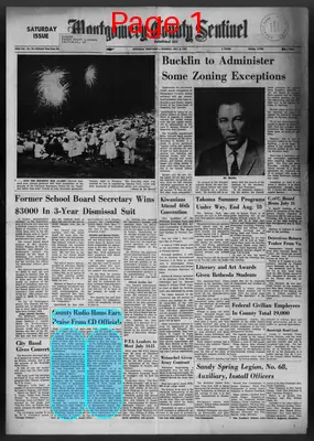 Page thumbnail for Montgomery County Sentinel