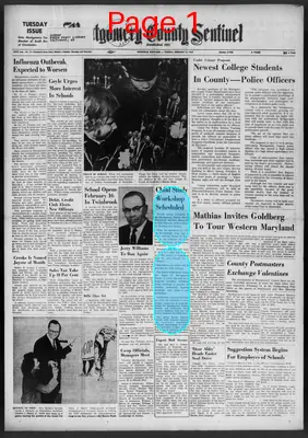 Page thumbnail for Montgomery County Sentinel