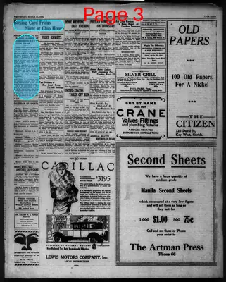 Page thumbnail for The Key West Citizen