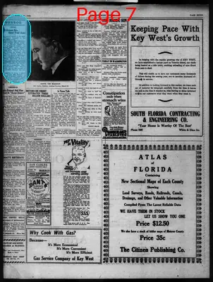 Page thumbnail for The Key West Citizen