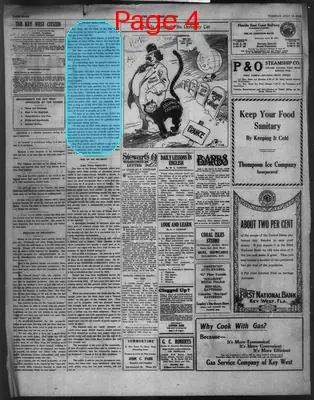 Page thumbnail for The Key West Citizen