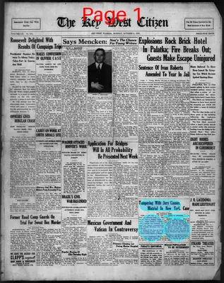 Page thumbnail for The Key West Citizen