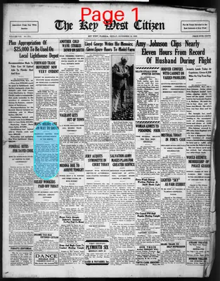 Page thumbnail for The Key West Citizen