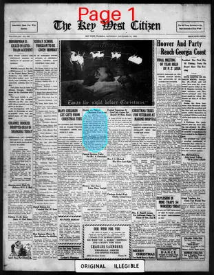 Page thumbnail for The Key West Citizen