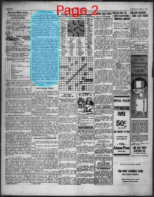 Page thumbnail for The Key West Citizen