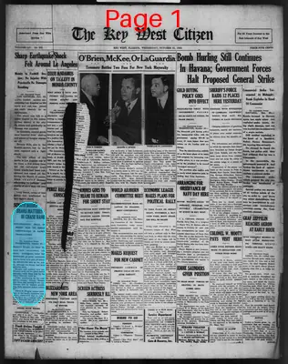 Page thumbnail for The Key West Citizen